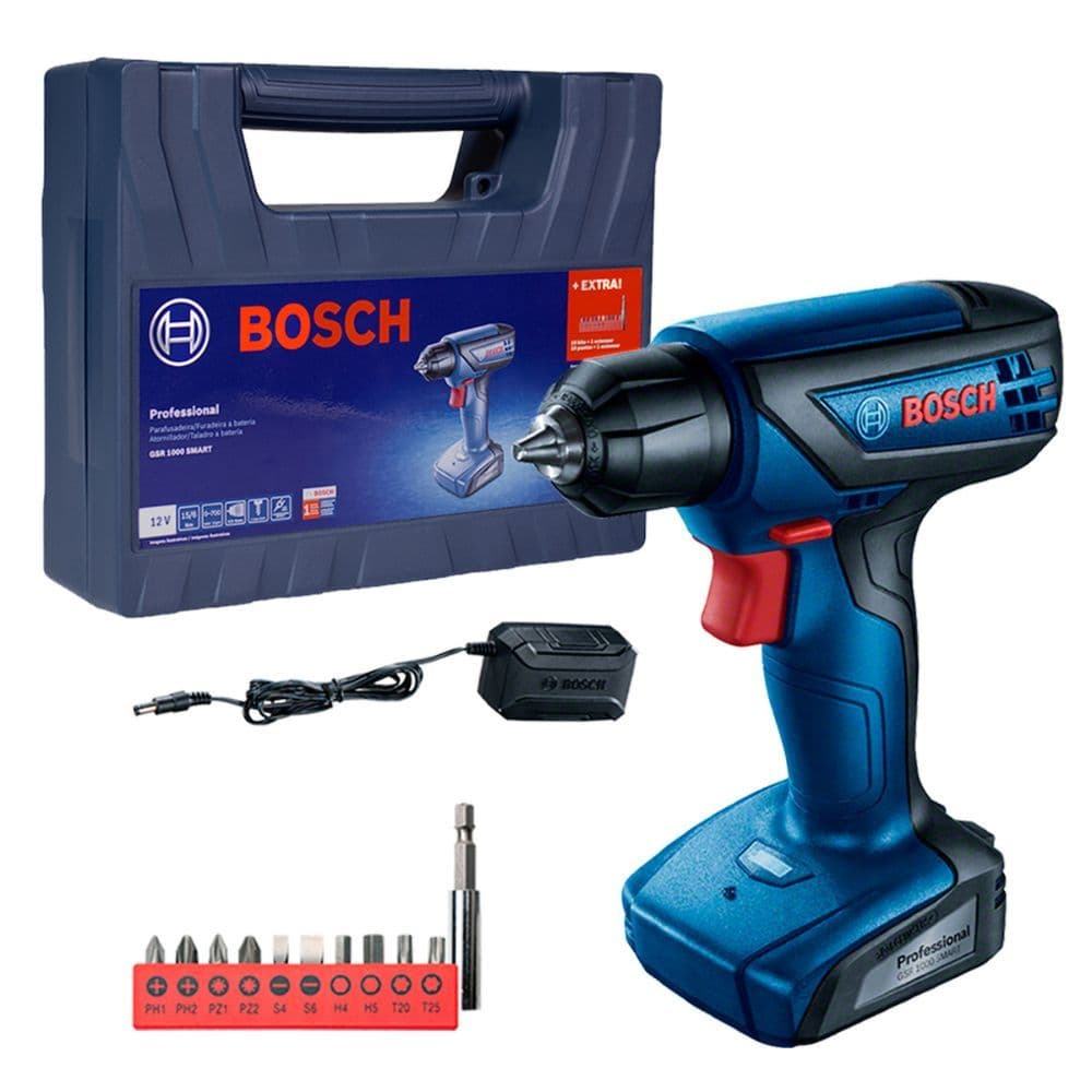 ATORNILLADOR BOSCH GSR 1000 SMART 12V 15NM